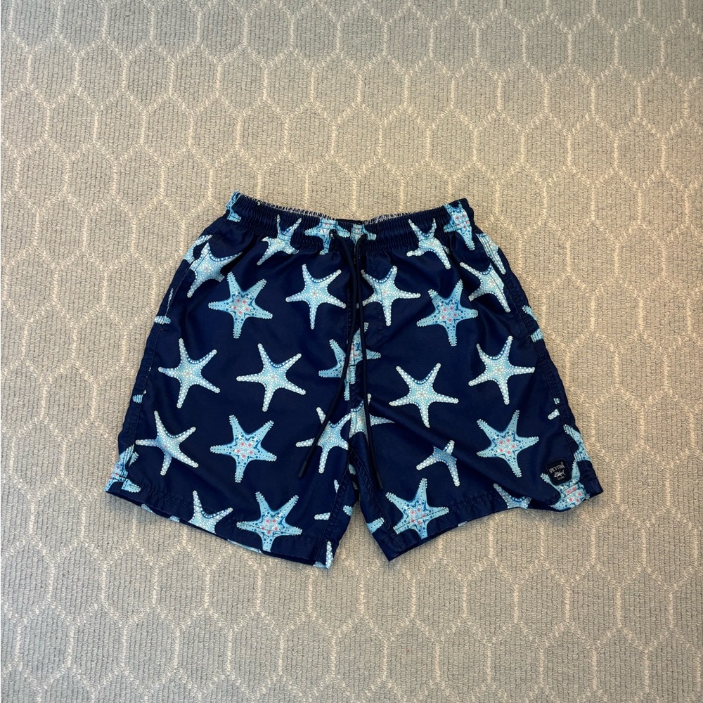 Spicy Tuna blue swim trunks